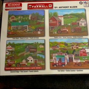 McCormick farmall 4 puzzles Anthony Kleem 500pc ea